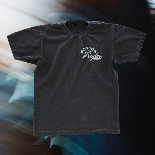 Boston Rodeo Logo Tee (Vintage Black)